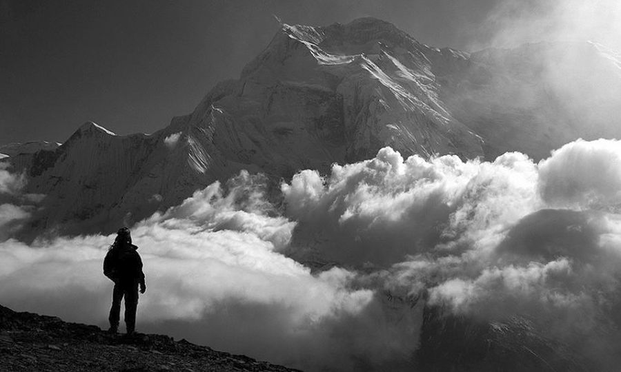 Annapurna II above Manang Valley