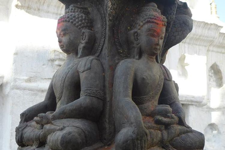 Chaitya in Durbar Square in Kathmandu