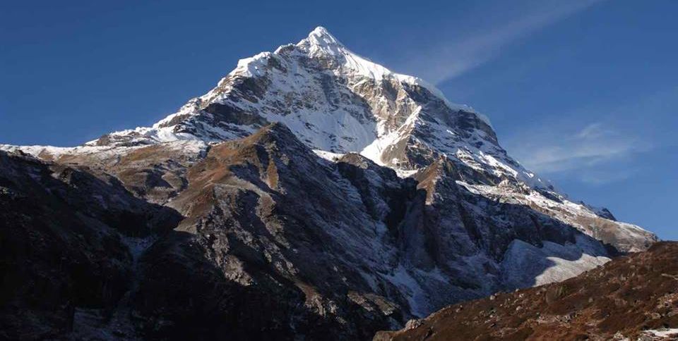 Peak 7 ( 6105 metres ) in the Barun Valley