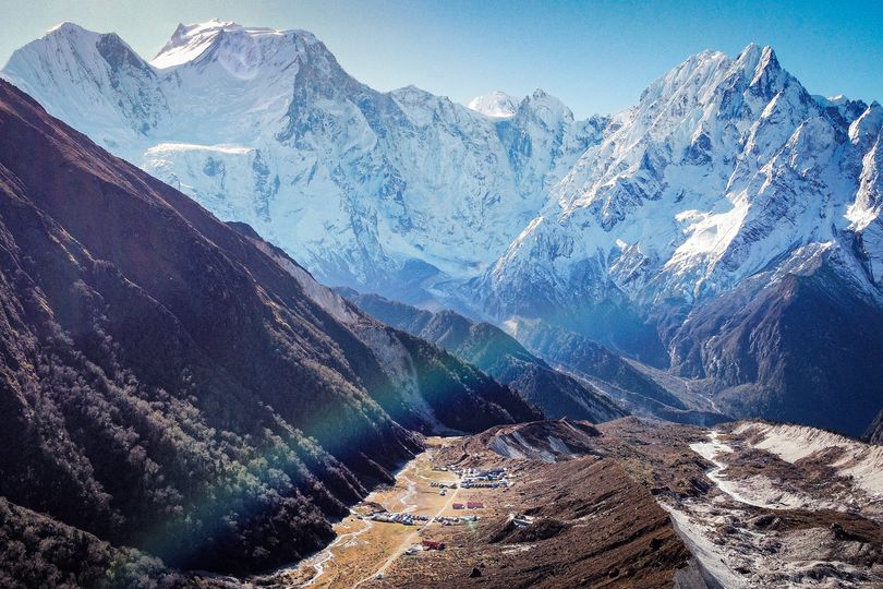 Mount Manaslu from the North-West