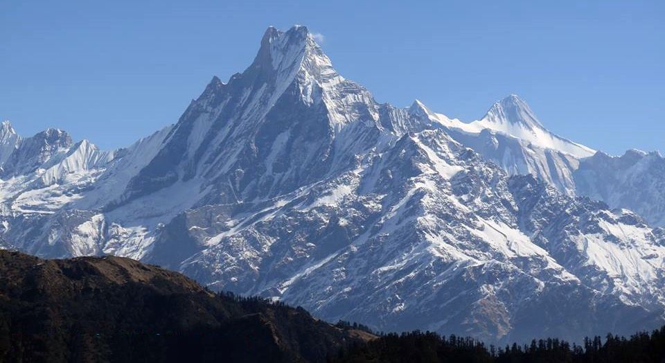 Mount Macchapucchre ( the Fishtail Mountain )