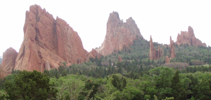 Garden of the Gods in Colorado Springs