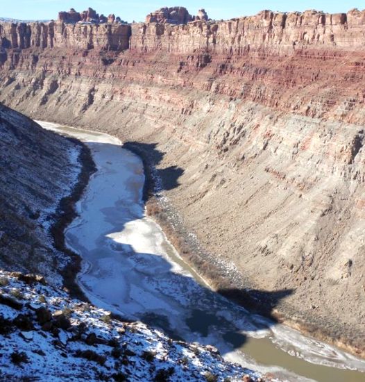 The Green River in Canyonlands