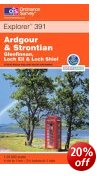 Ardgour & Strontian - OS Explorer Map