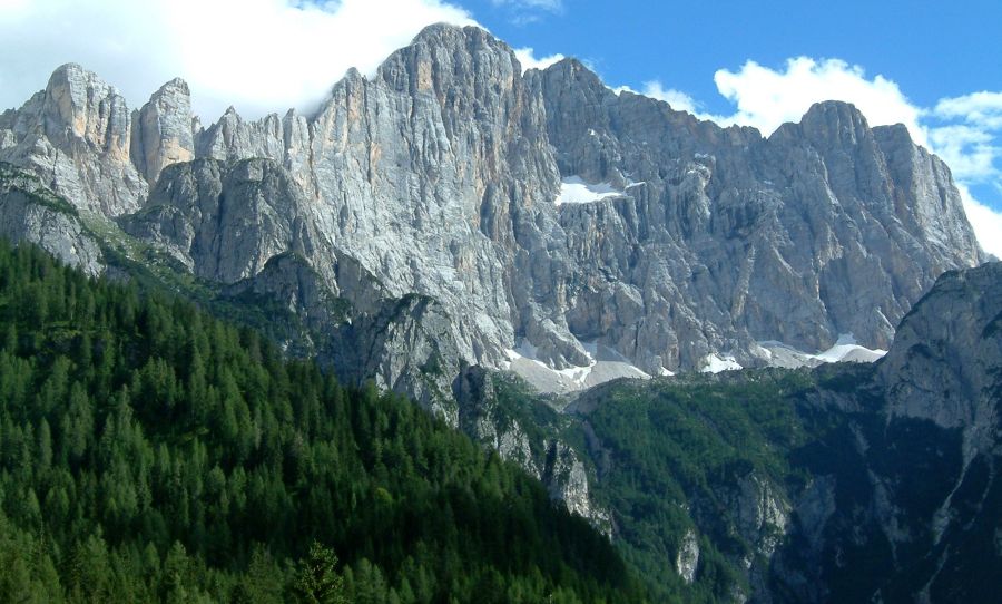 Monte Civetta in the Italian Dolomites