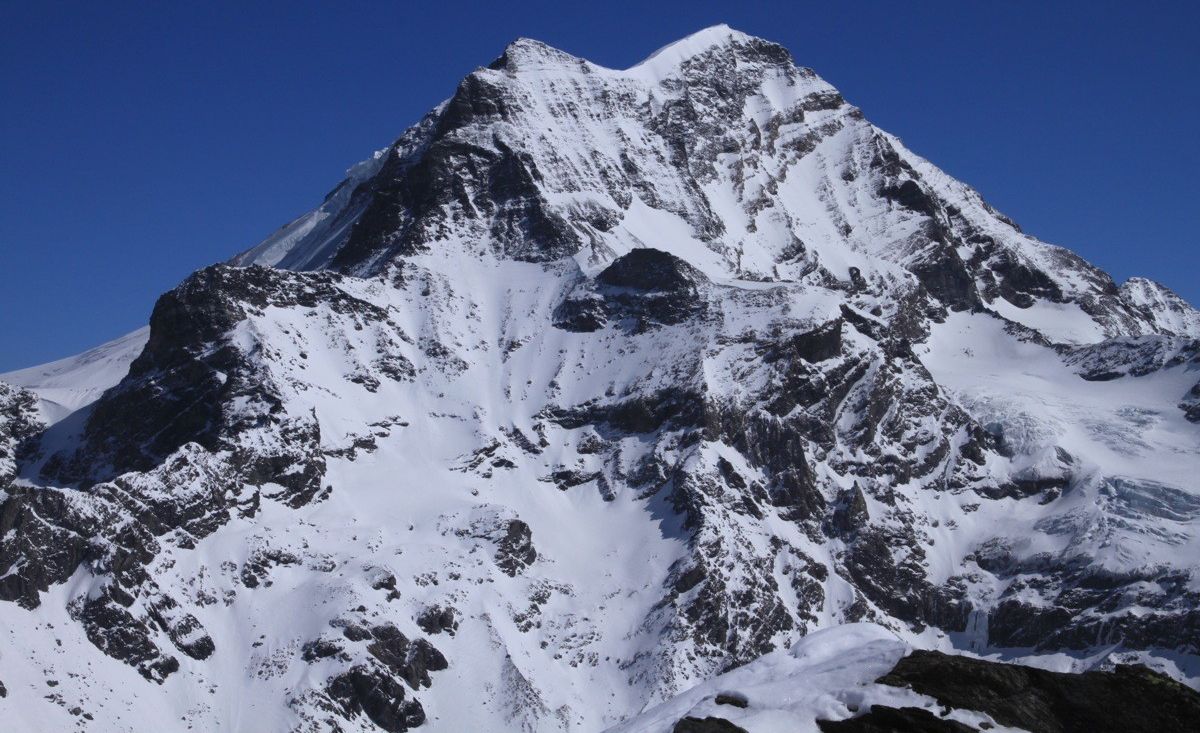 Grand Combin ( 4314 metres ) in the Swiss Alps