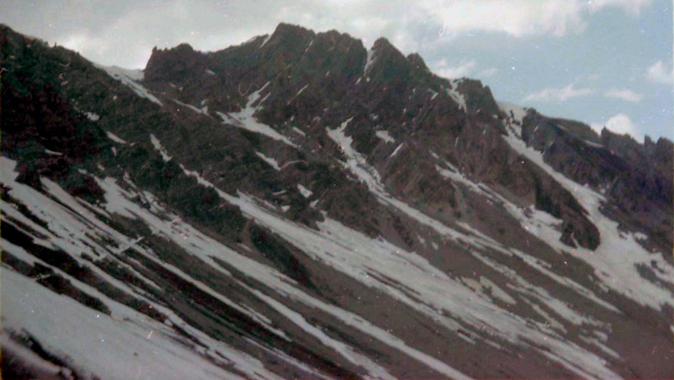 Traverse from Payer Hut on ascent of the Ortler ( Cima Ortles )