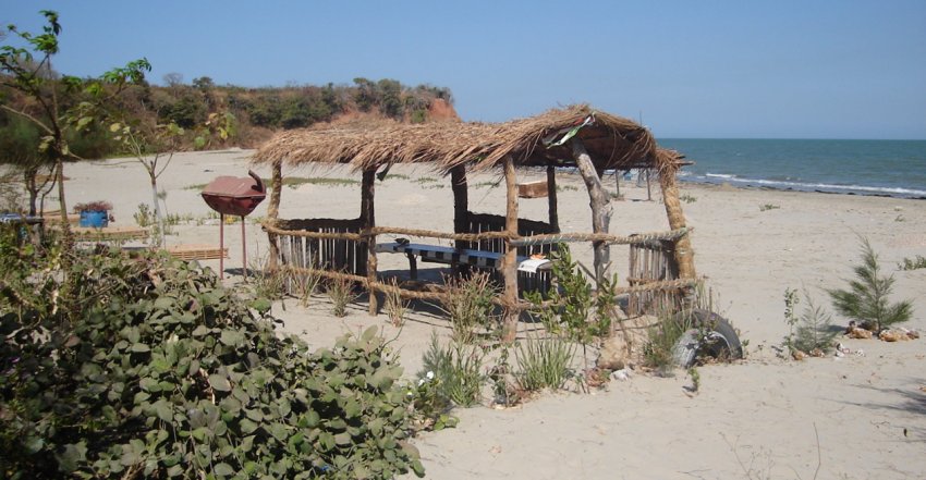 Bar & Restaurant on Beach at Tenji