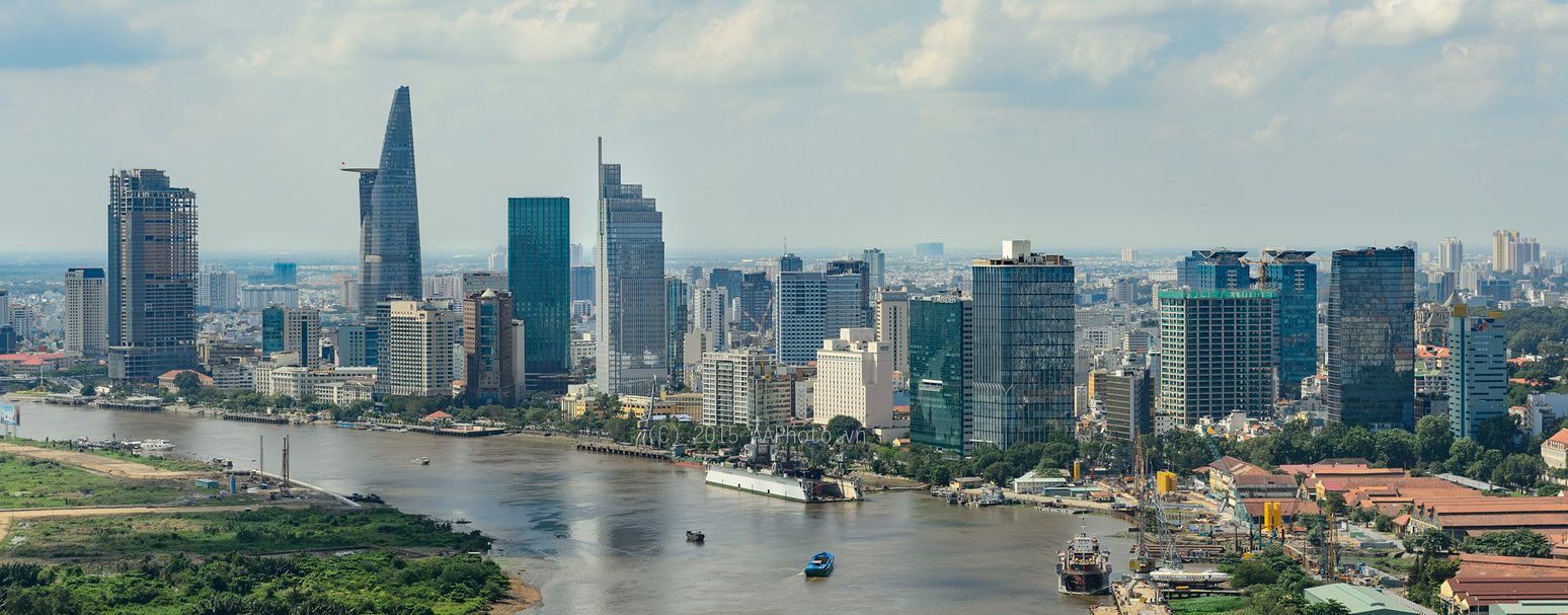 Saigon River in Ho Chi Minh City