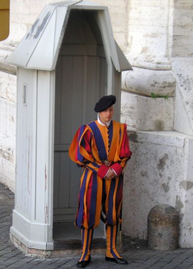 Swiss Guard in Vatican City