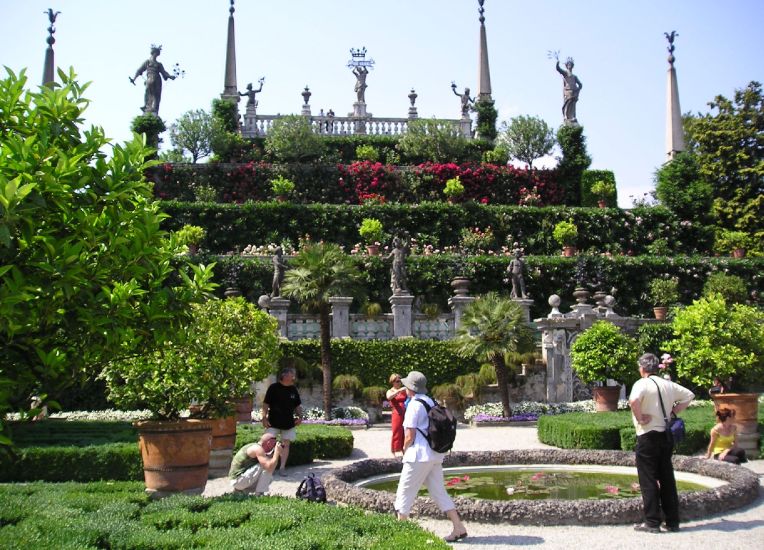 Isola Bella in Lake Maggiore in Italy