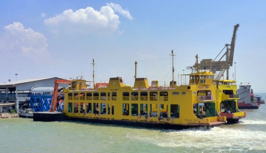 Ferry terminal in Butterworth