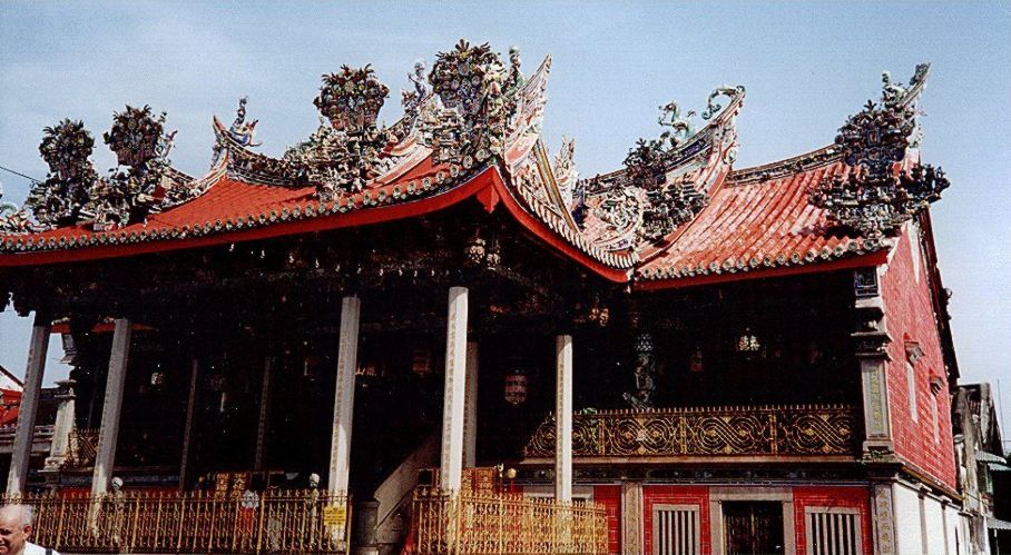 Khoo Kongsi Clan House in Georgetown on Pulau Penang