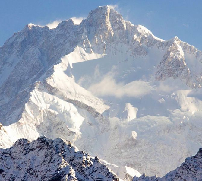 Kangchenjunga from Goechala Pass in Sikkim