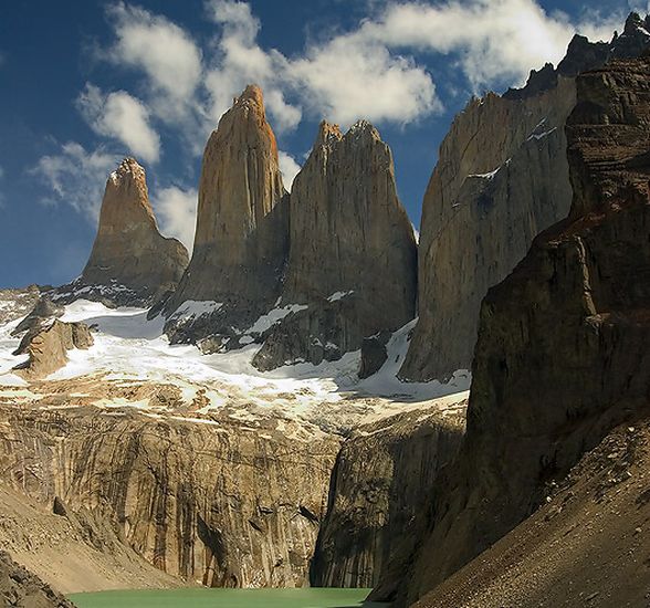 Torres del Paine in Patagonia, Chile, South America