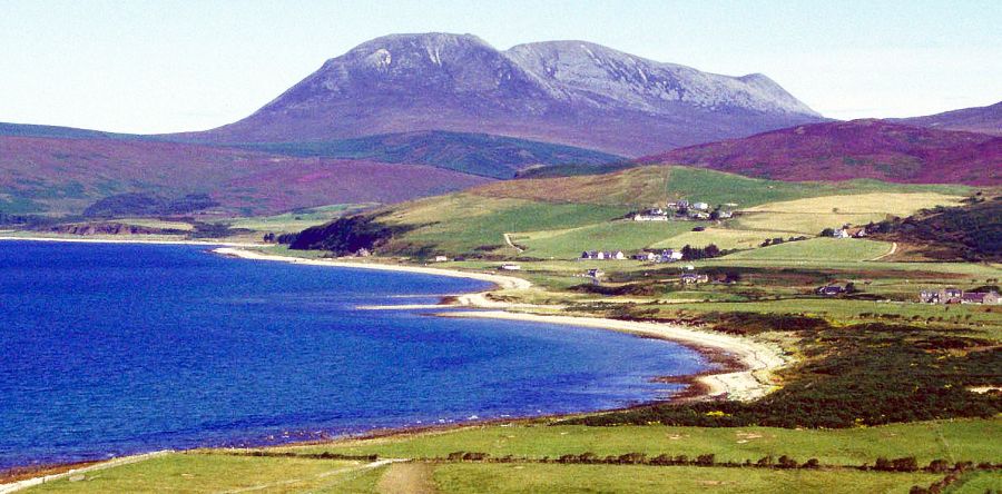 Machrie Bay and Ben Varen on the Isle of Arran