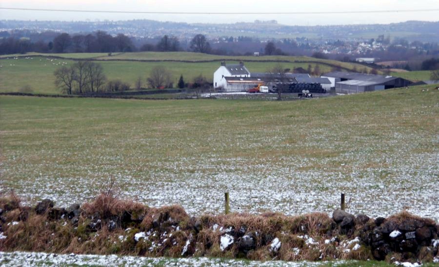 High Blochairn Farm from Baldernock Linn Road