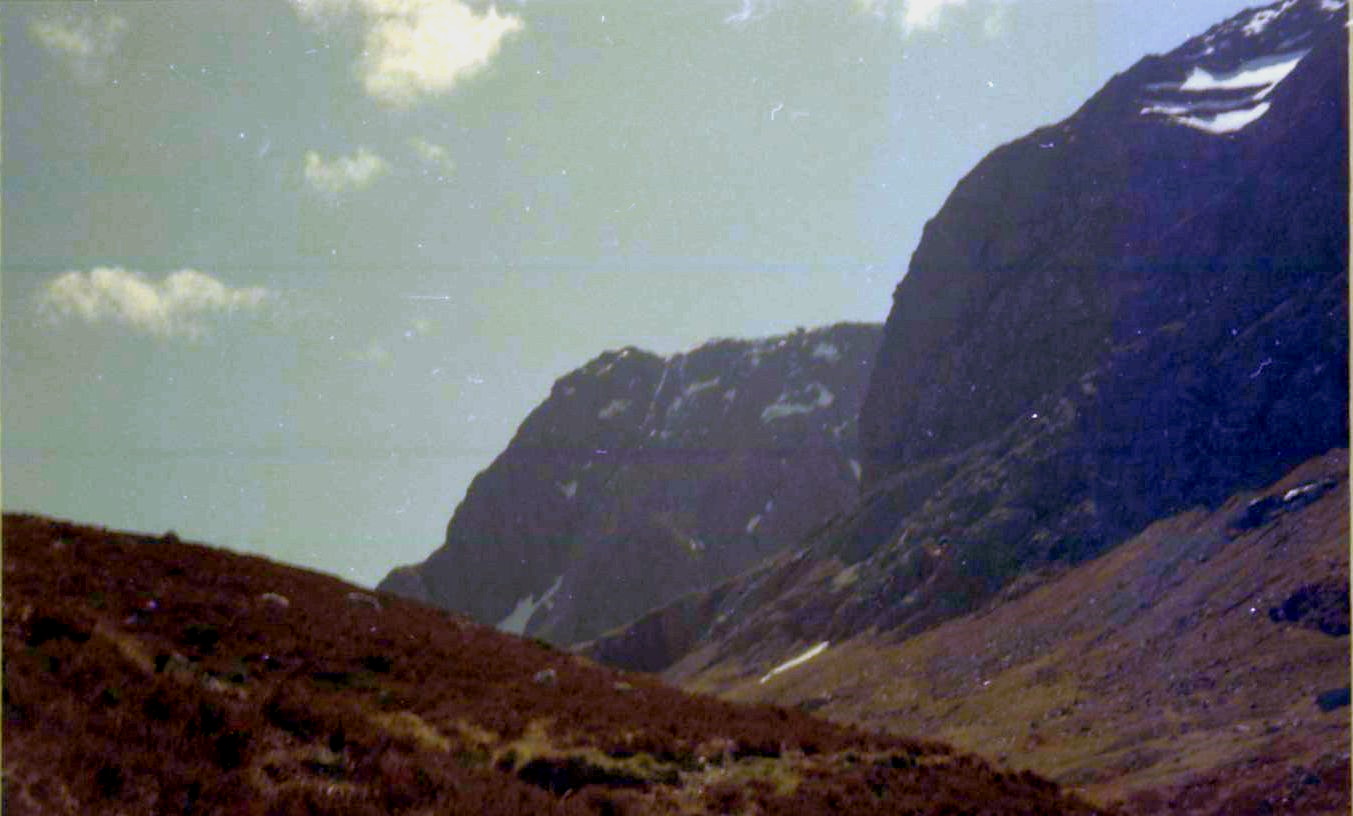 Ben Nevis approach by Allt a Mhuilinn