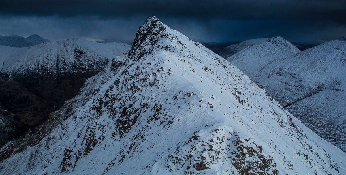 Three Sisters of Glencoe - Beinn Fhada ridge