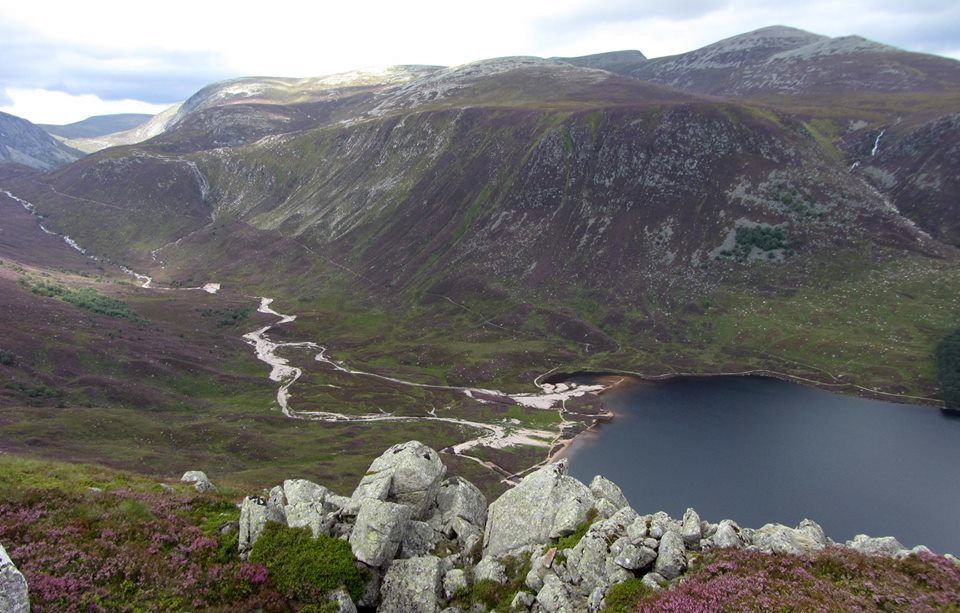 Loch Muik beneath Lochnagar