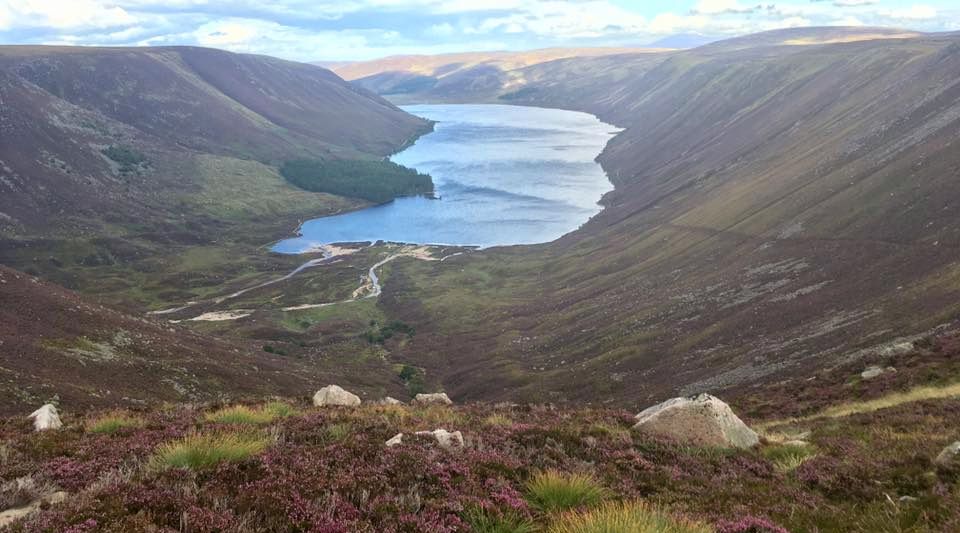 Loch Muik beneath Lochnagar