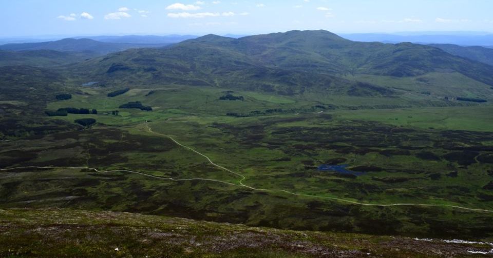 Ben Vrackie from Beinn a Ghlo