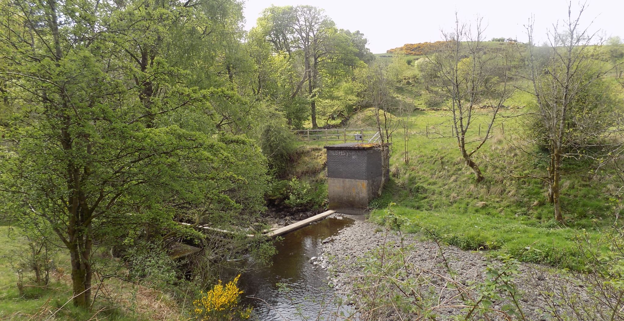 Dam on Carron River