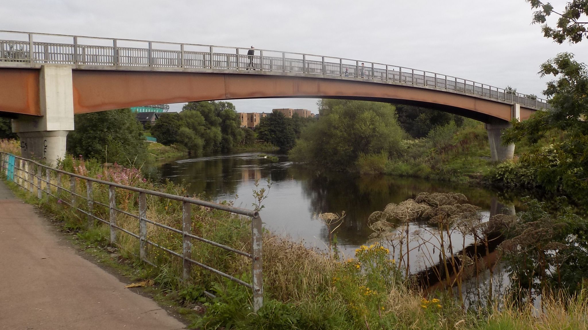 Footbridge over the River Clyde