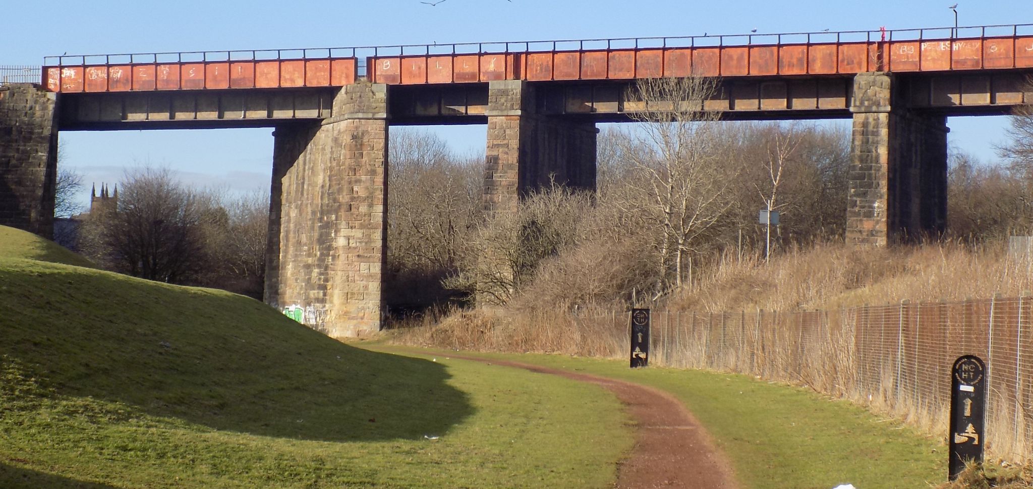 Monkland Canal in Coatbridge