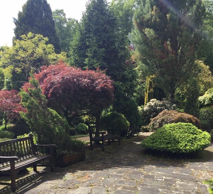 Walled Garden in Colzium Lennox Estate