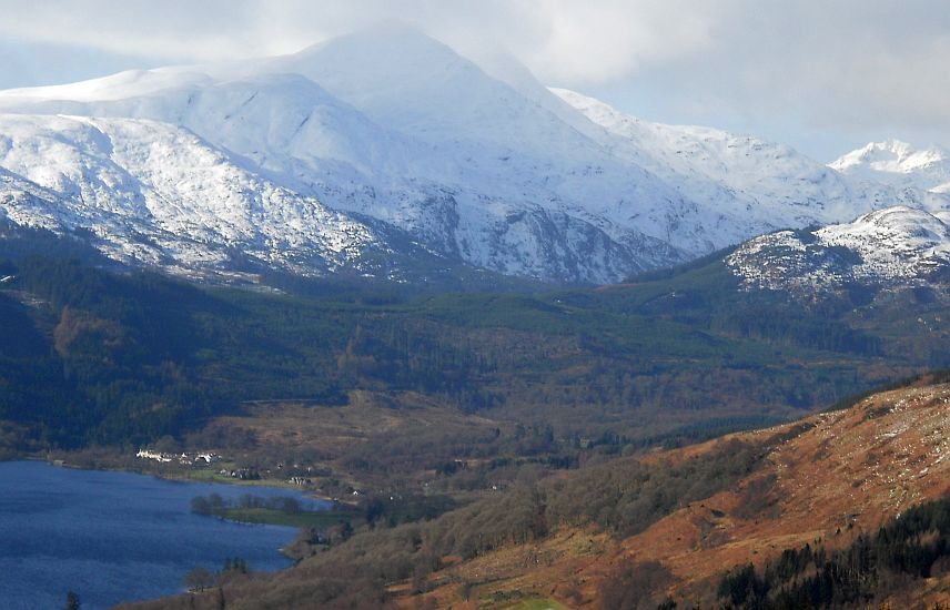 Loch Ard and Ben Lomond from Craigmore