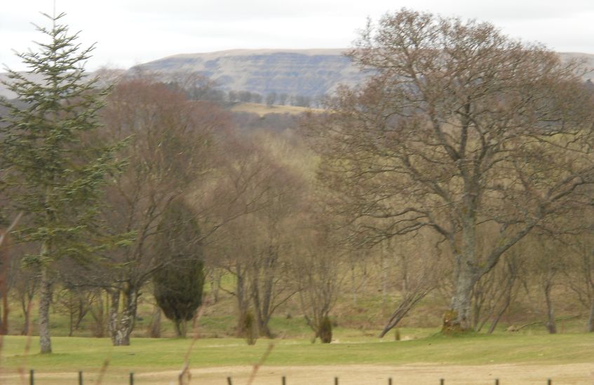 Campsie Fells from Clober Road