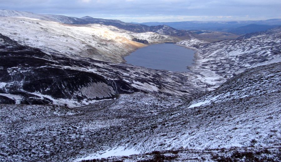 Loch Lednock beneath Creag Uchdag