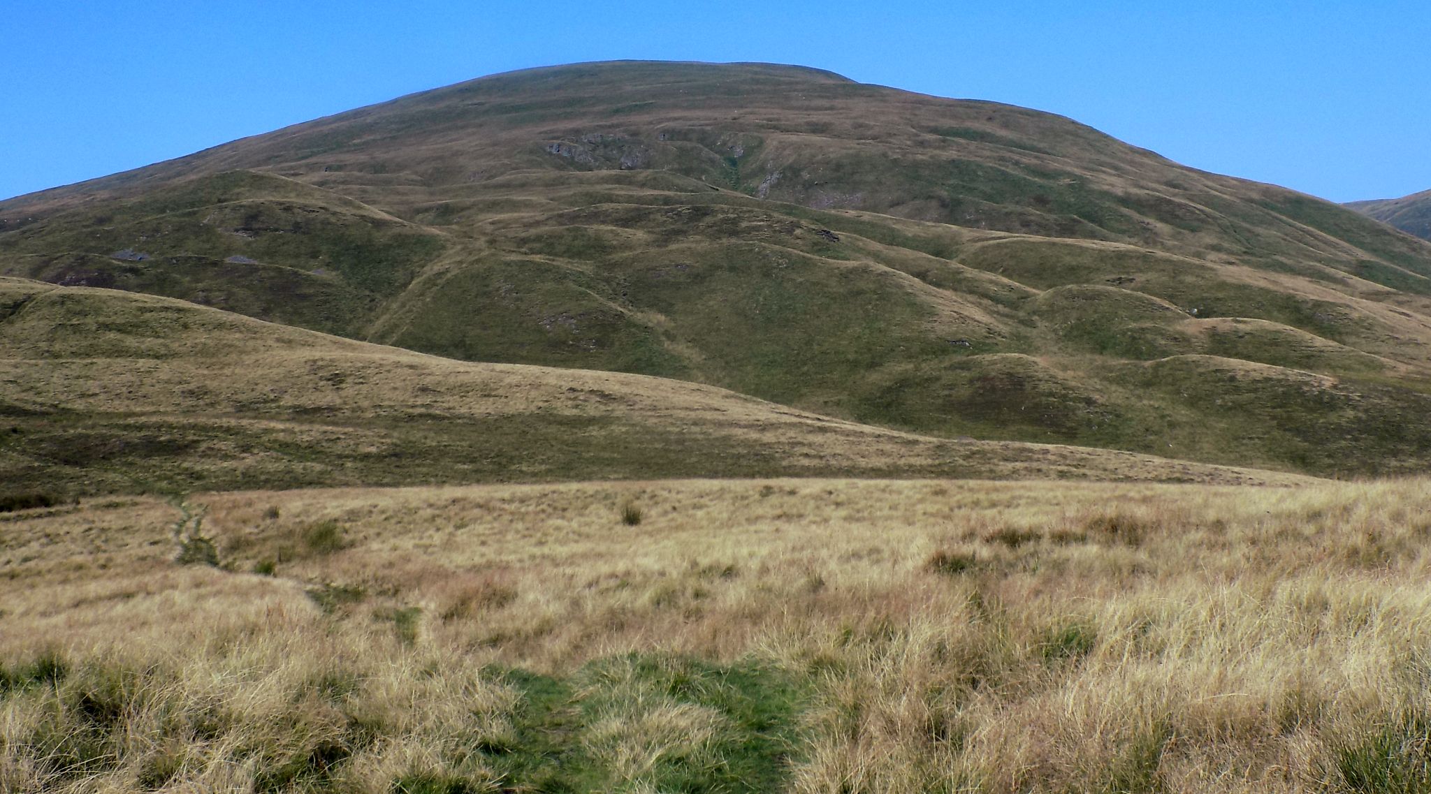 King's Seat Hill  above Bank Hill