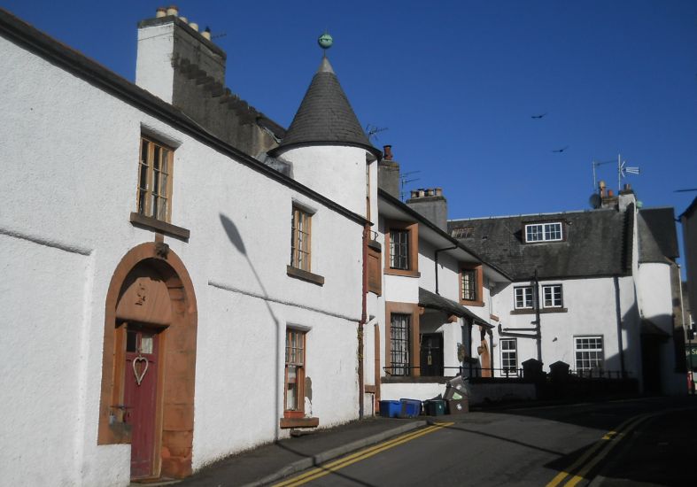 Houses in Doune Village