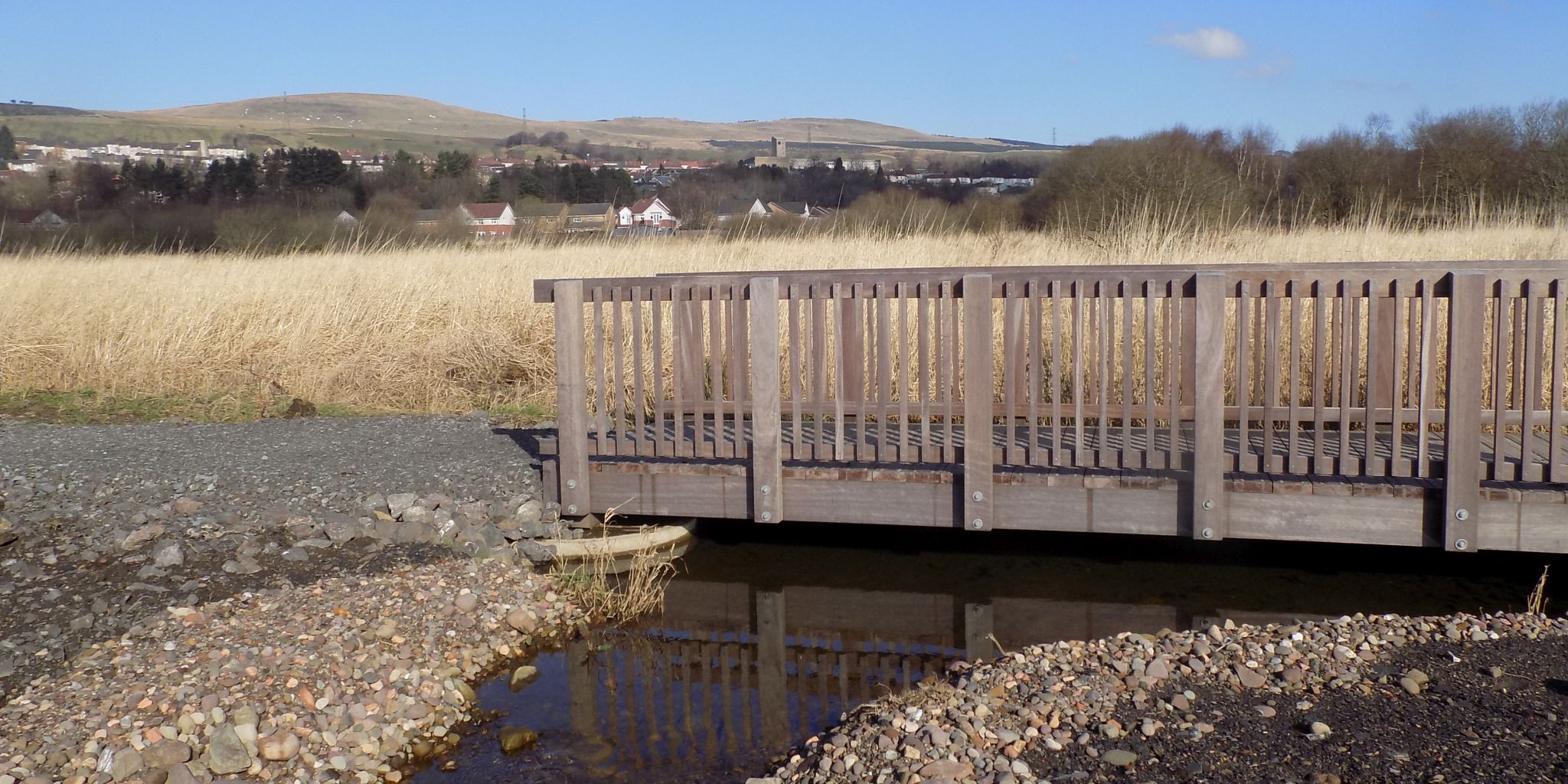 Walkway at Dumbreck Marsh