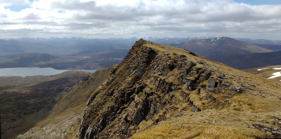 The Fannichs in the North West Highlands of Scotland