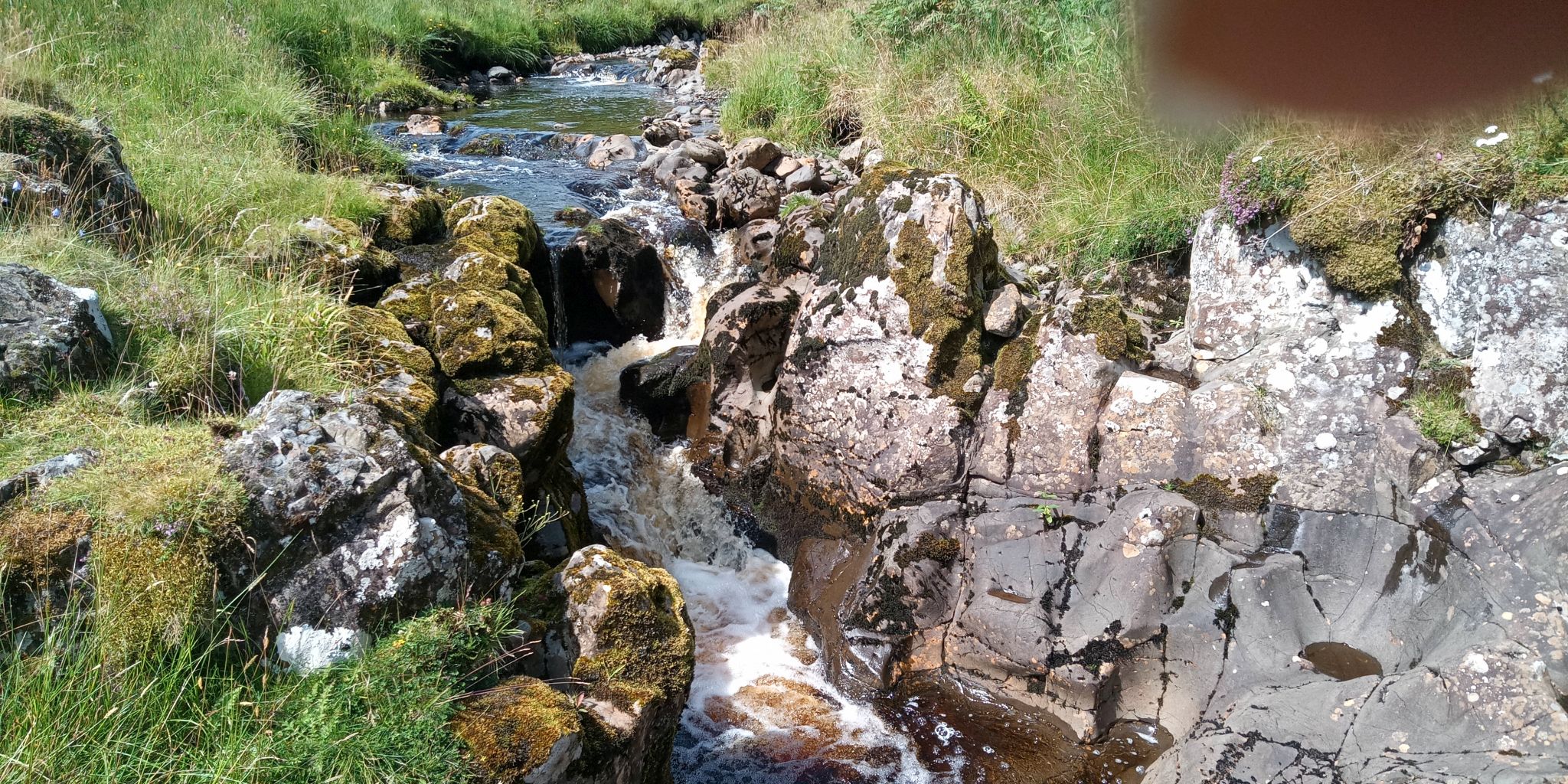 Waterfalls on Finglen Burn