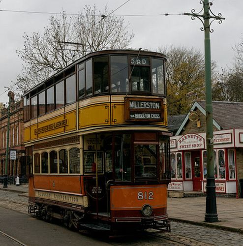 Glasgow Corporation tramcar