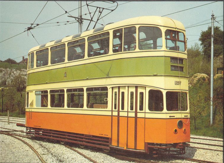 Glasgow Corporation tram car