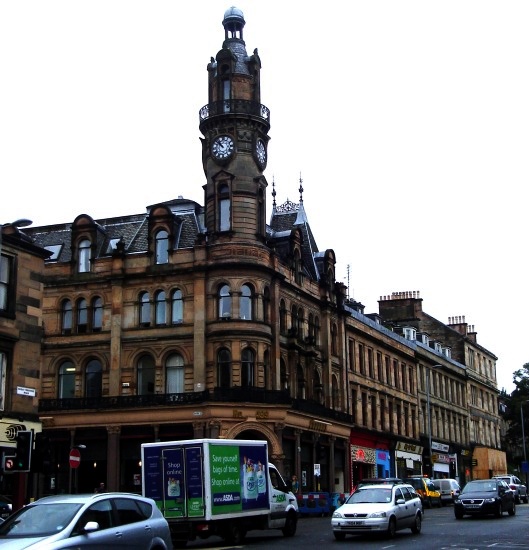 Cooper's Building in Great Western Road in Glasgow