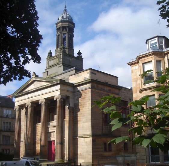 Kelvingrove Parish Church in Glasgow, Scotland