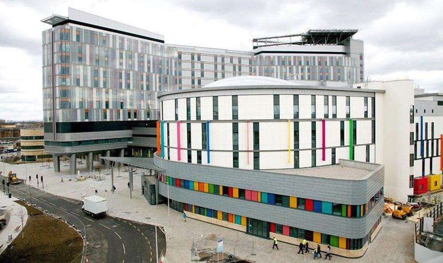 Glasgow South Hospital in Govan District of Glasgow