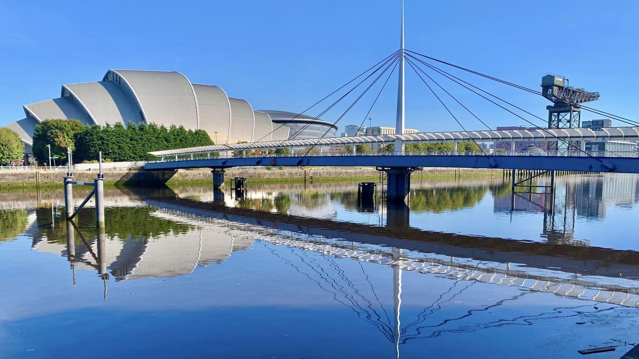 Bridge from Govan Cross over the River Clyde to Partick