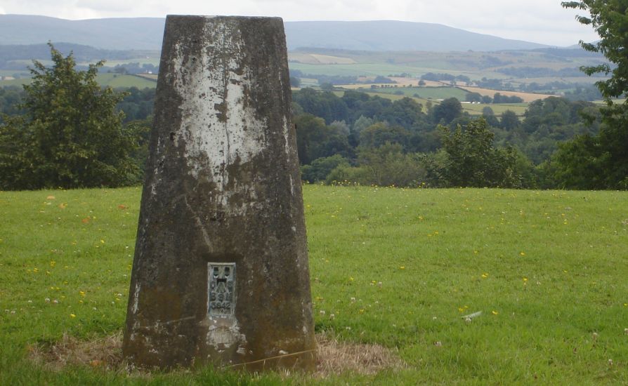 Campsie Fells from Trig Point in Maryhill Park