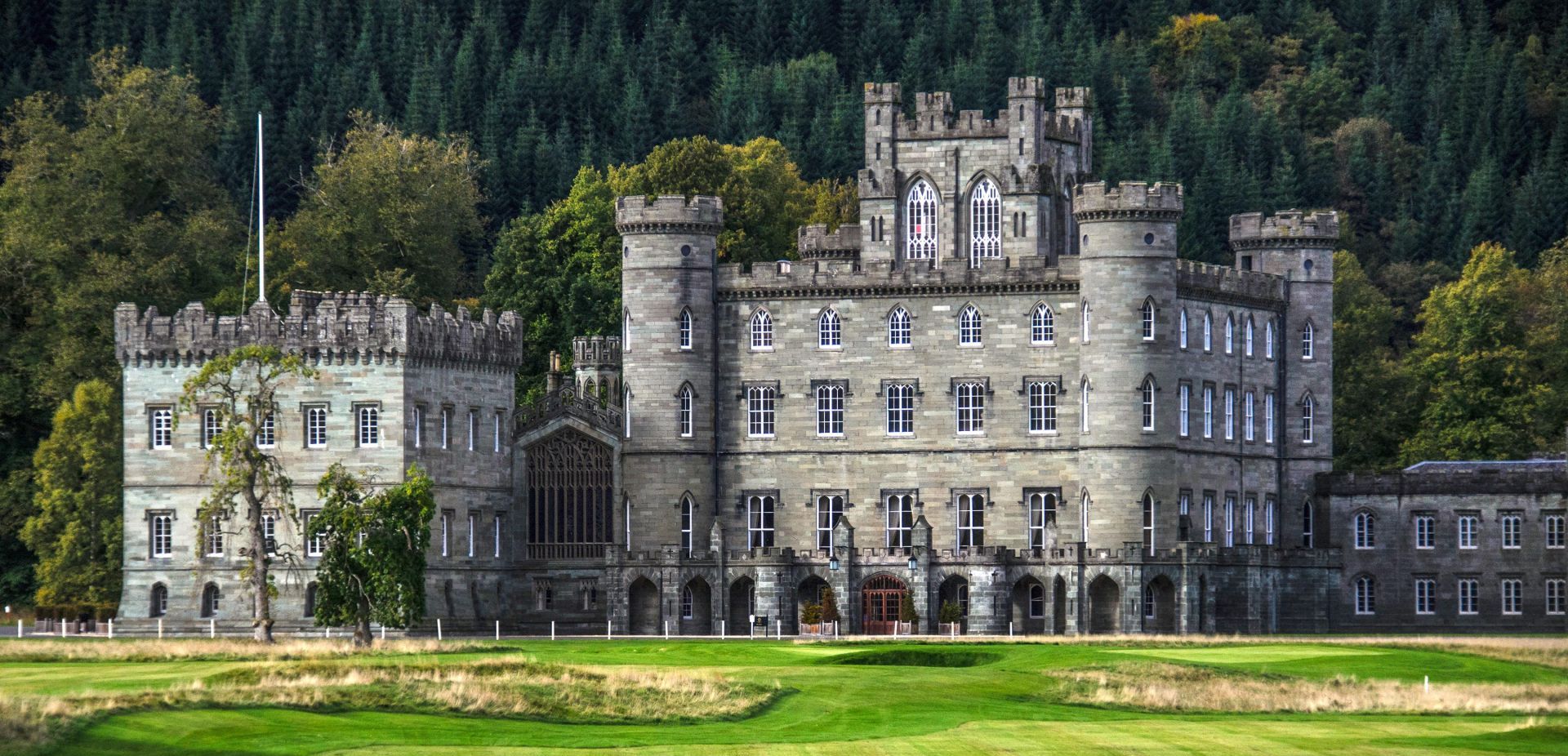 Taymouth Castle in Kenmore