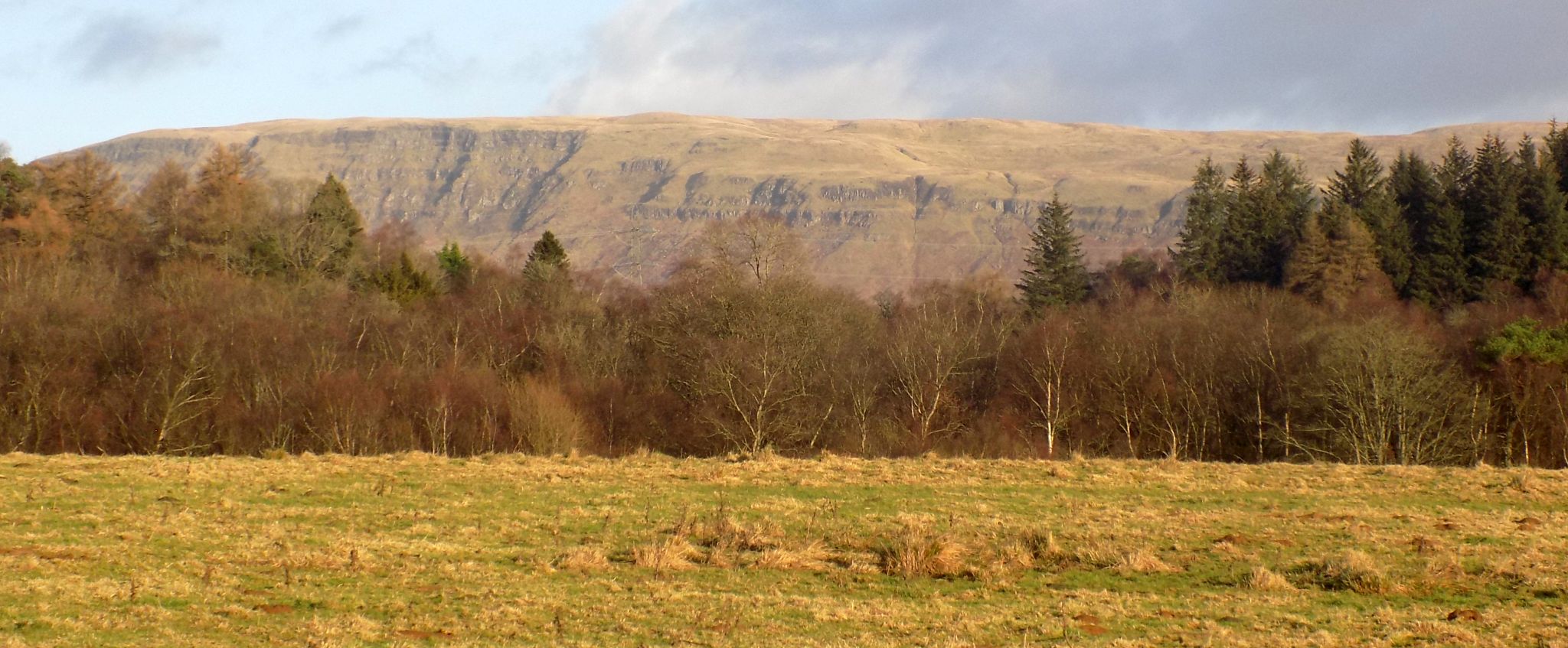 Campsie Fells from Mugdock Country Park