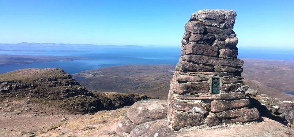 Trig Point on Tom na Gruagaich