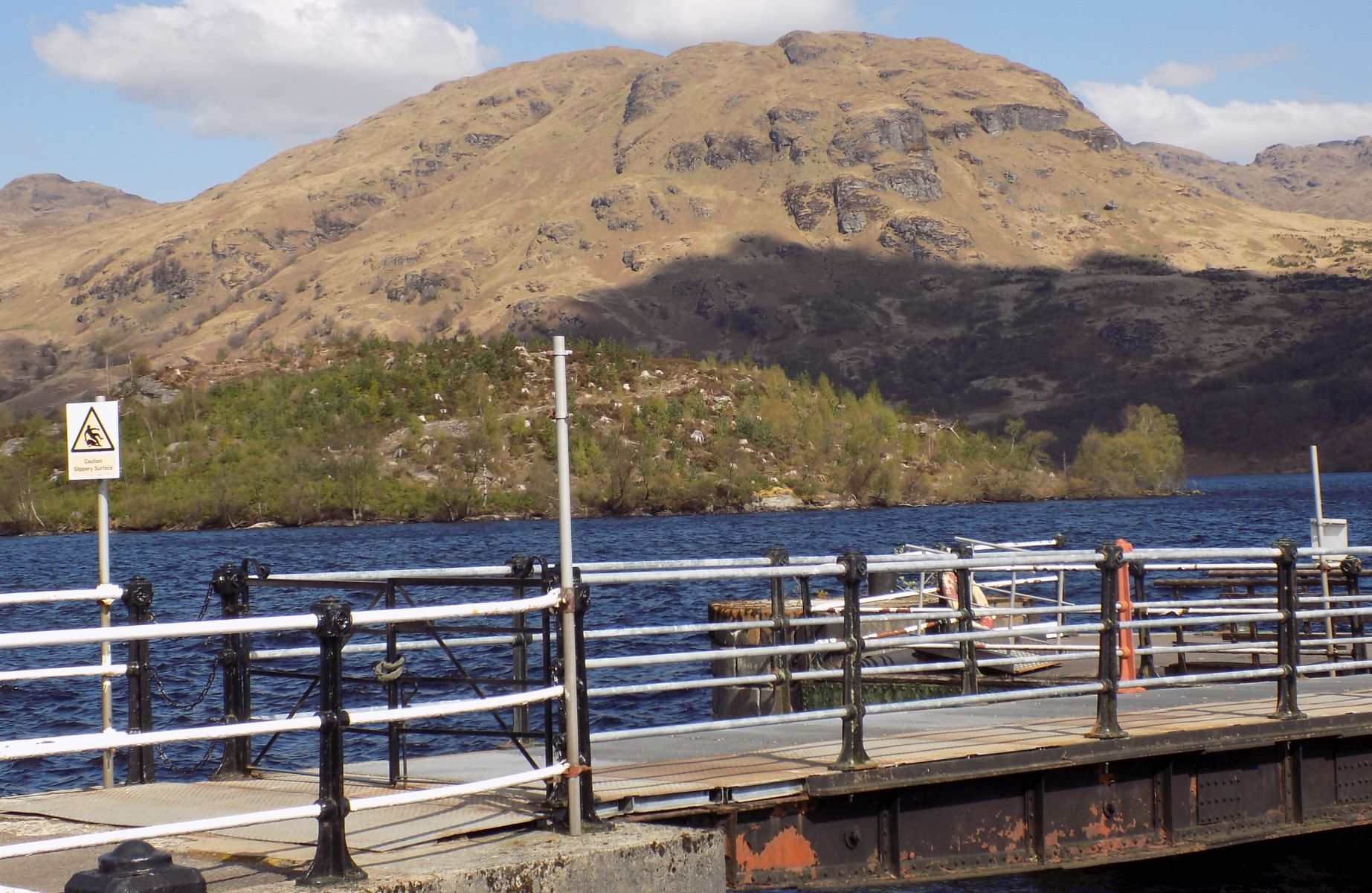 Pier at Stronachlachar