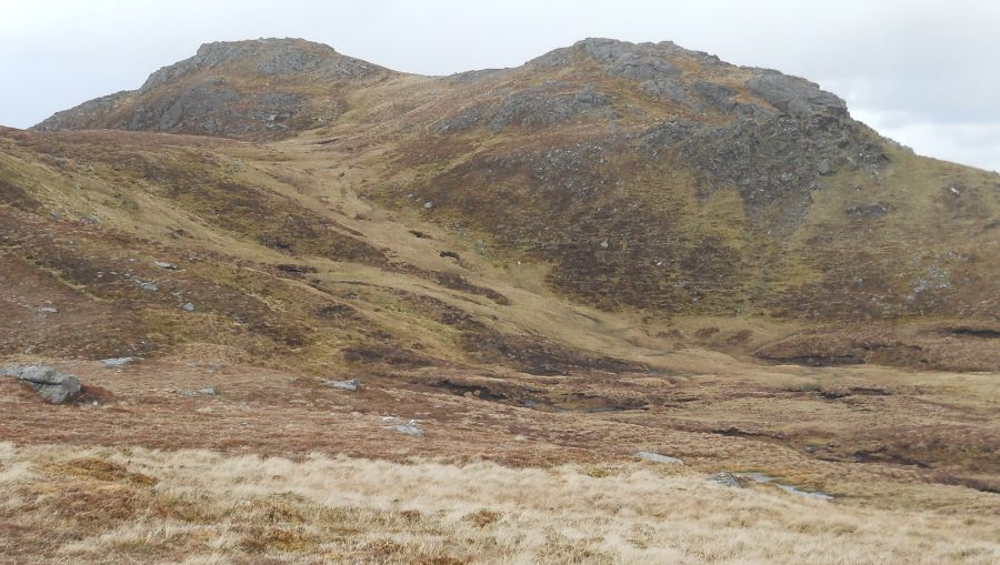 Summits of Meall nan Subh